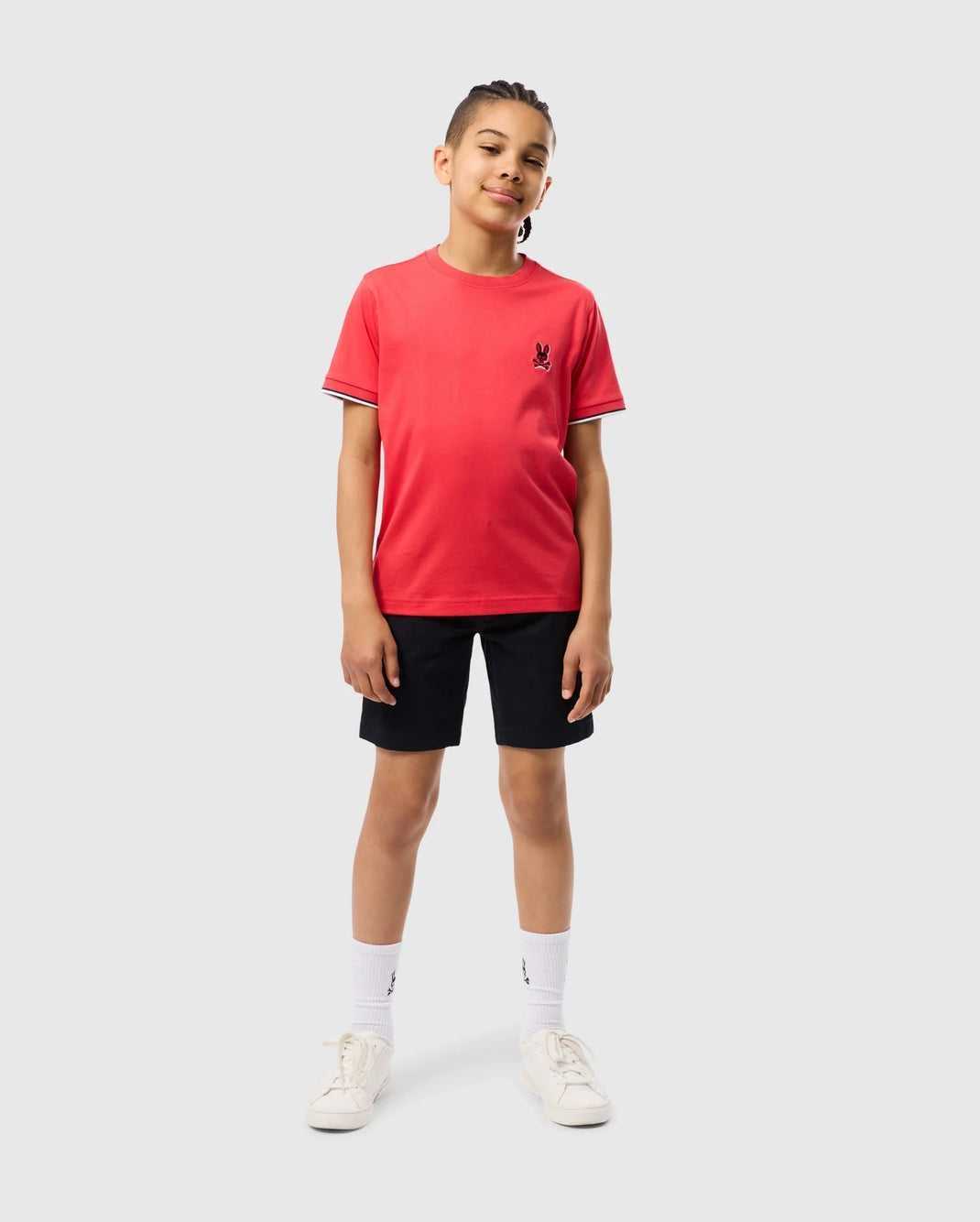 Polos Psycho Bunny Kayden Fashion Tee Hibiscus Enfant | NSF-44759215